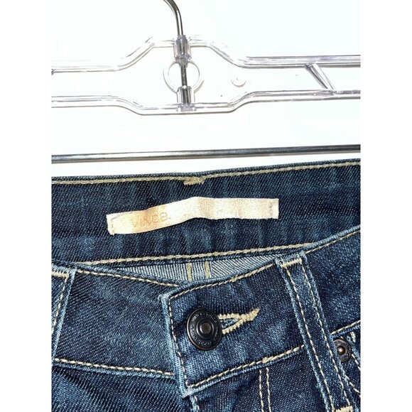 VINCE Vintage  Distressed Low Rise kinny Jeans Size 24 - Picture 3 of 10